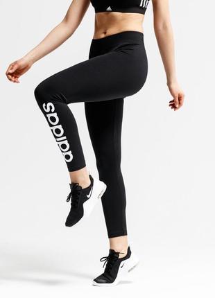 Женские лосины леггинсы тайтсы adidas w essentials linear2 фото