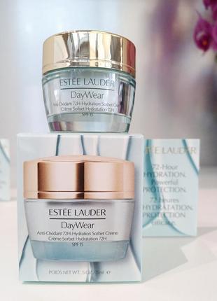 Увлажняющий гель-сорбет estee lauder daywear anti-oxidant 72h-hydration sorbet creme spf 153 фото