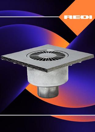 Cv15jcr / e2233cr трап вертикальний пластиковий хромований ø50 х 150 мм redi s.p.a.