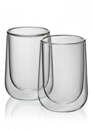 Набір склянок для латте з подвійними стінками kela fontana. 250 мл (12405)1 фото