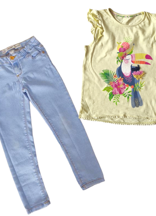 Комплект джинси та футболка