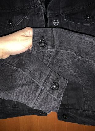Куртка borg mango 🥭 джинсова курточка утеплена ❤️7 фото
