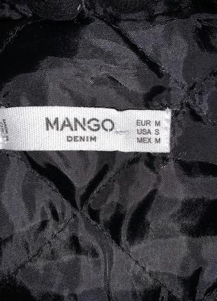 Куртка borg mango 🥭 джинсова курточка утеплена ❤️10 фото