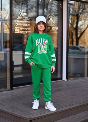 Костюм спортивний трикотажний підлітковий зріст 140-1705 фото