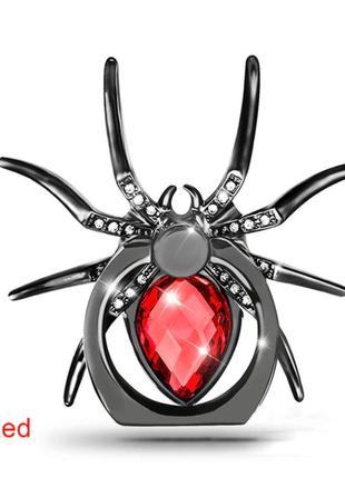 Кільце-тримач і підставка для телефона "павук — червоний". попсокет для смартфона