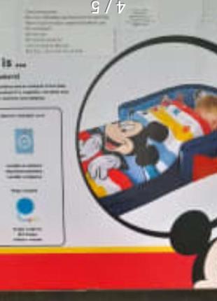 Готове надувне дитяче ліжко, ліжечко з мікі маусом, my first ready bed❤️