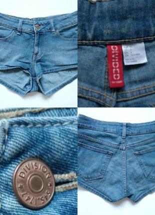 H&amp;m divided джинсовые шорты шортики женские джинс для тверка фирменные брендовые1 фото