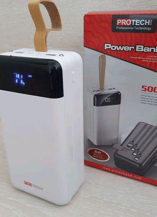 Павербанк на 50000 mah b-07 білий