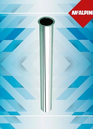 Труба хромированная для сифона к умывальнику 32х500мм rs5 mcalpine