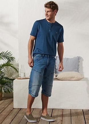 Якісні джинсові бермуди «мустанг» від tchibo(німеччина) розміри наші 50-52 (w 34)