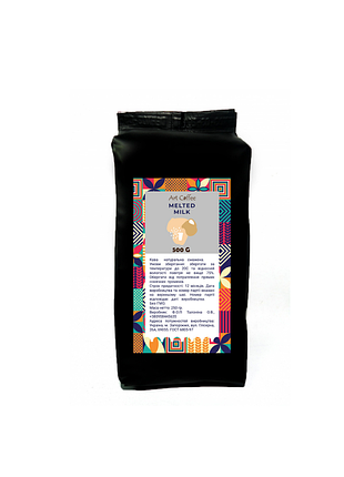 Кофе в зернах art coffee топленое молоко 500 г