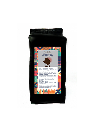 Кава мелена art coffee баварський шоколад 500 г