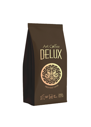 Кофе в зернах art coffee delux 250 г
