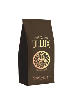 Кава в зернах art coffee delux 500 г