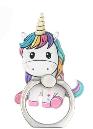 Кільце-тримач і підставка для телефона "єдиноріг 1". попсокет для смартфона