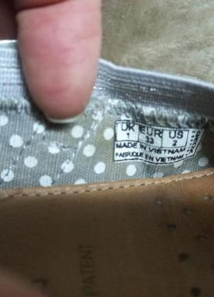 Туфли мокасины кожа дев. 31р.geox италии 8