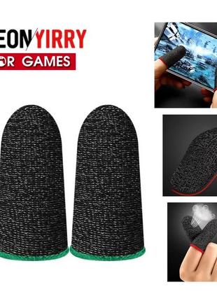 Игровые напальчники для игр на смартфоне heon vr90g. мобильные напальчники для сенсорных экранов pubg mobile