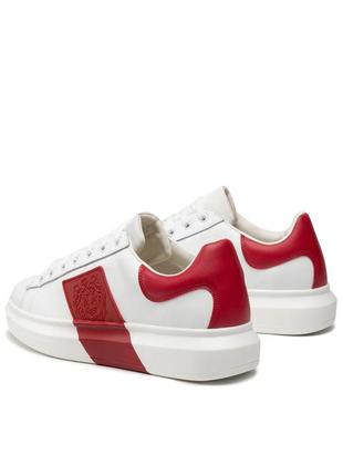 Кеди guess  salerno white/red fm5srn4 фото