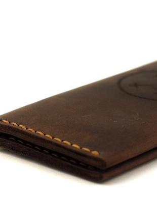 Портмоне "breast wallet" - класичний чоловічий гаманець, лопатник, гаманець, натуральна шкіра