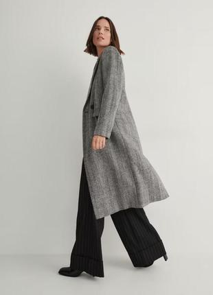 Жіноче ділове пальто з високим вмістом вовни преміум якість2 фото