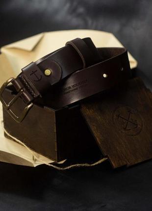 Деревянная коробочка anchor stuff в подарочной упаковке из крафт бумаги (12х12х8 см) - коричневая2 фото