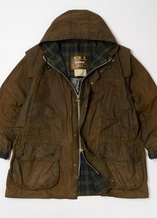 Barbour durham vintage waxed jacket  чоловіча куртка