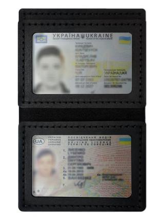 Портмоне - обкладинка для автодокументів (права, тех. паспорт, id карта, перепустка, посвідчення)3 фото