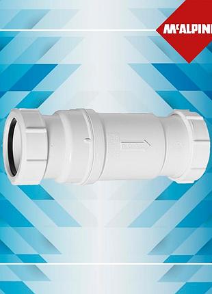 Сифон с обратным клапаном 50х50 мм macvalve-19 mcalpine