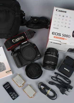 Canon 500d 18-55 kit