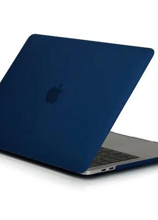 Чехол hardshell matte case для macbook air 13.3"  midhight blue