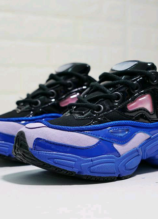 Жіночі кросівки raf simons x adidas ozweego iii purple / black