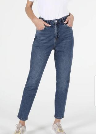 Джинсы colins, высокая посадка