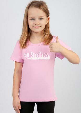 Патріотична футболка для дівчат, патриотическая футболка сиреневая, бузкова футболка для дівчат, бавовняна футболка з принтом4 фото