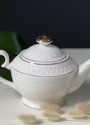Чайник заварочный фарфоровый заварник порцеляновий
