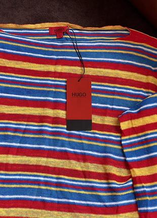 Льняний светр hugo boss оригінал, новий 2