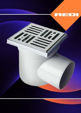 Eba44ai трап горизонтальный нержавеющий inox ø110 х 150 мм redi s.p.a.