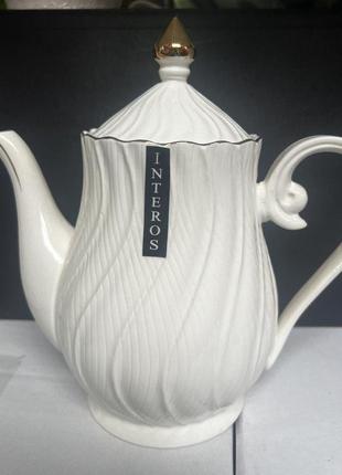 Чайник заварочный фарфоровый заварник порцеляновий