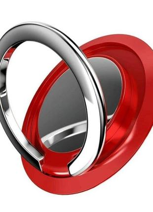 Кільце-тримач і підставка для телефона gr1 червоний. попсокет для смартфона
