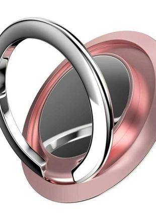 Кольцо-держатель и подставка для телефона gr1 розовый. попсокет для смартфона