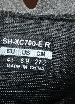 Shimano sh-xc700-er 43р велотуфли вело обувь оригинал8 фото