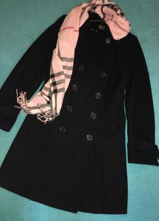 Роскошное двубортное пальто тренч