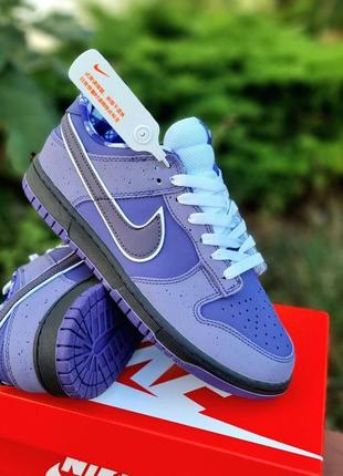 Nike sb dunk low "purple lobster"