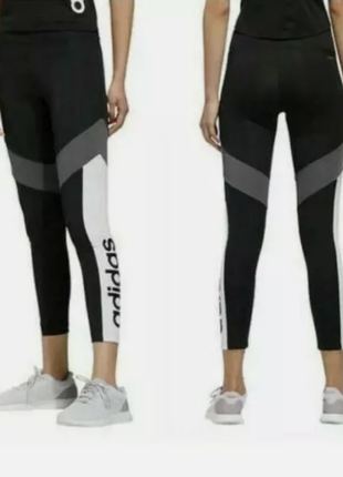 Жіночі легінси adidas climalite для фітнесу, бігу, розмір с2 фото