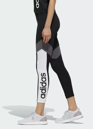 Жіночі легінси adidas climalite для фітнесу, бігу, розмір с1 фото