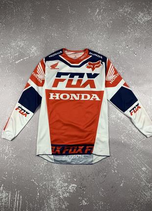 Fox honda moto мото джерси лонгслив мужской