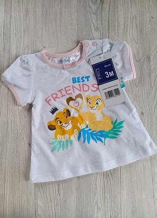 Футболка дісней для дівчинки