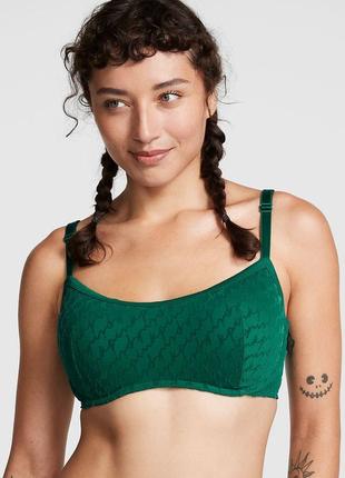 Бюст с сетчатым верхом victoria's secret pink