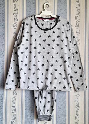 Натуральная пижама m&s, хлопок+вискоза