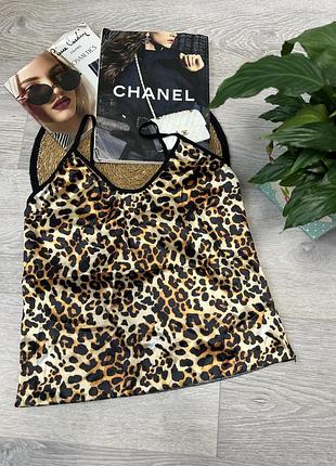 Майка леопардевий принт