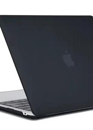 Чохол hardshell matte case для macbook new air 13.6" m2 black